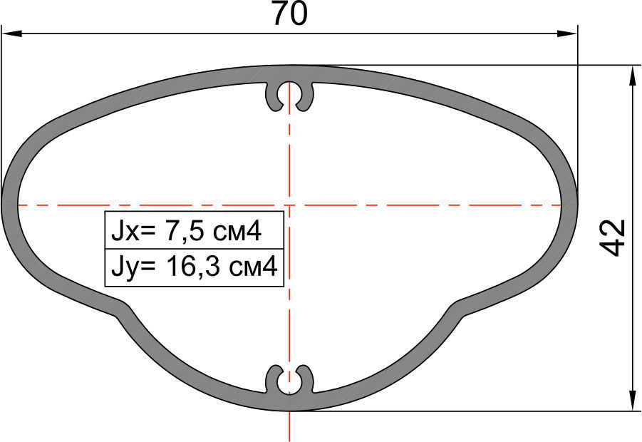 803 015 Алюмінієвий профіль