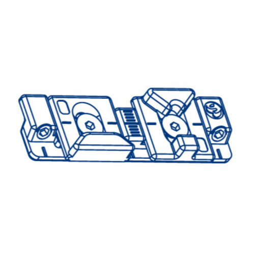 4010.60 ОТВЕТНАЯ ПЛАНКА ДЛЯ ПОВОРОТНО-НАКЛОННЫХ СТВОРОК С МИКРОВЕНТИЛЯЦИЕЙ