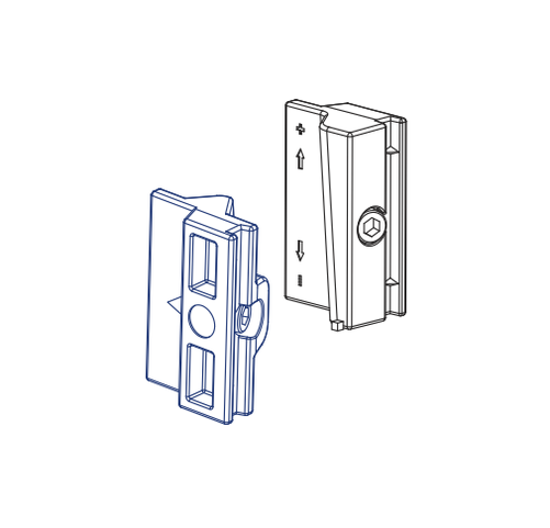 4045.00 ДОПОЛНИТЕЛЬНЫЙ (СРЕДНИЙ) ПРИЖИМ ДЛЯ ПОВОРОТНЫХ СТВОРОК