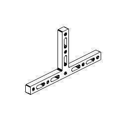 Держатель стёкол и ригелей 10 мм | 381 D01 00