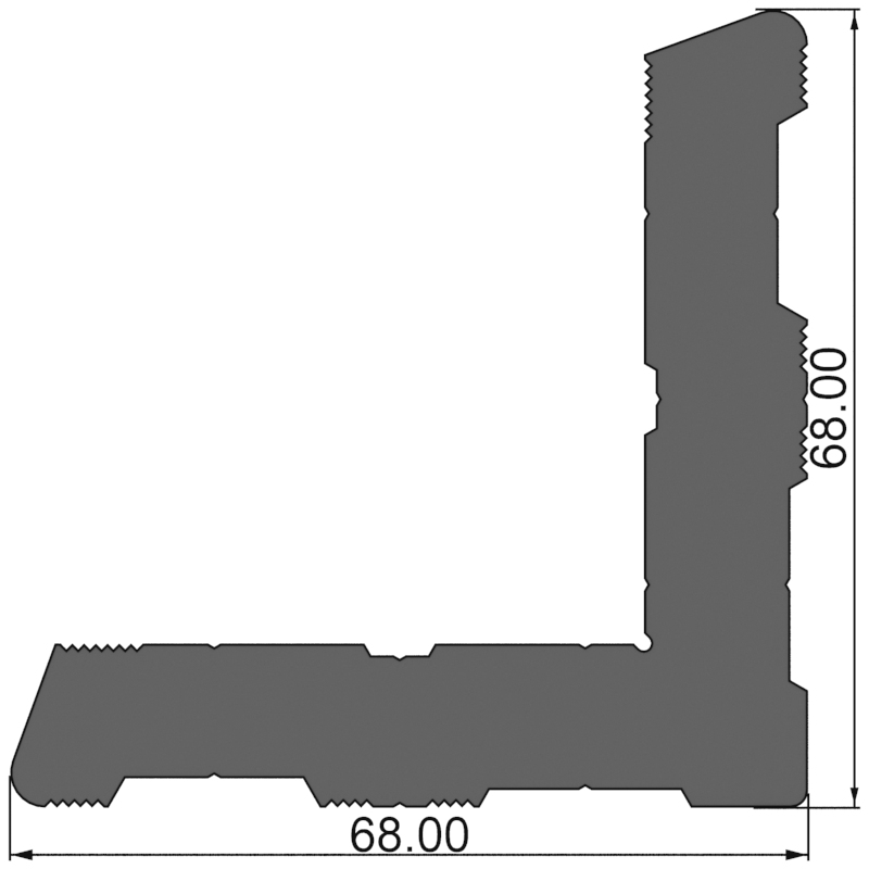Вкладиш алюминиевый 390 D03 00