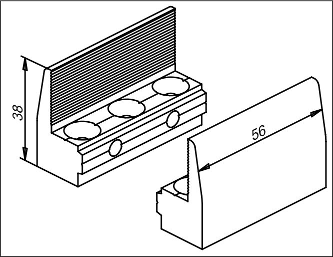 803 D06 Тримач скла боковий