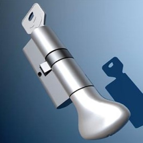 Циліндр замка 35/31 5100.00.520 з поворотною ручкою