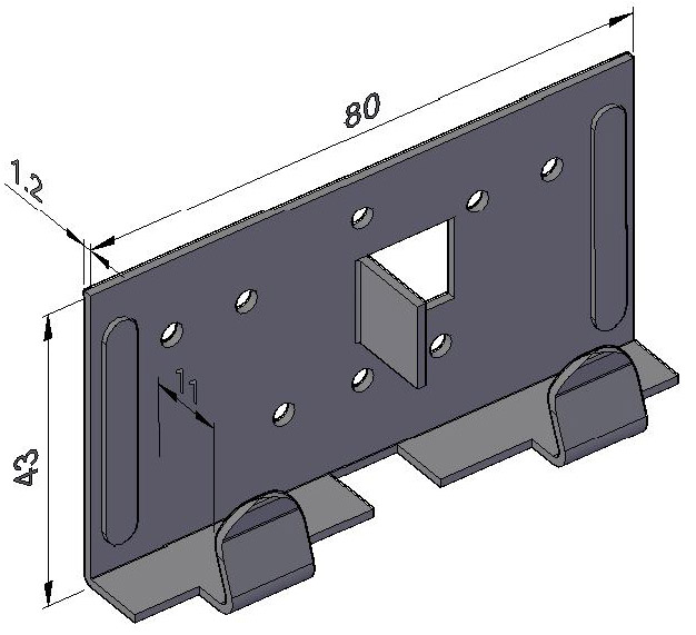 КЛЯММЕР ФАСАДНЫЙ D09 044 01