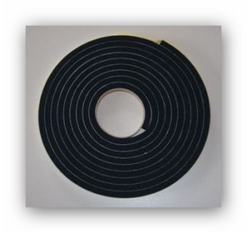 Лента самоклеющаяся VITOFLEX  CM-L | односторонняя черная  7/3/10 | E05 004 05