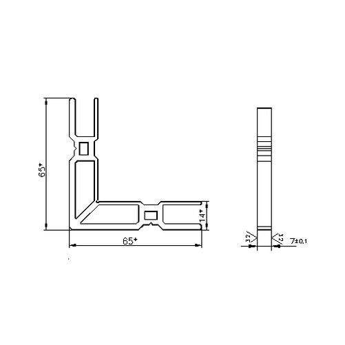 330 D02 Вкладиш кутовий