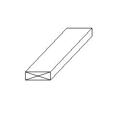 Подкладка 8 x 50 x 6 мм в Д40 | D00 037 00