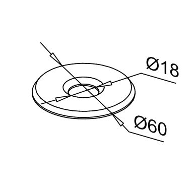 D10 088 01 Флянец хім-анкер