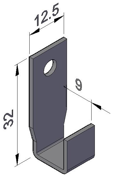 КЛЯММЕР ФАСАДНЫЙ D09 025 01