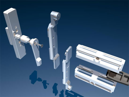 4005.00 ГАРНИТУРА ДЛЯ ЗАПИРАНИЯ СТВОРКИ