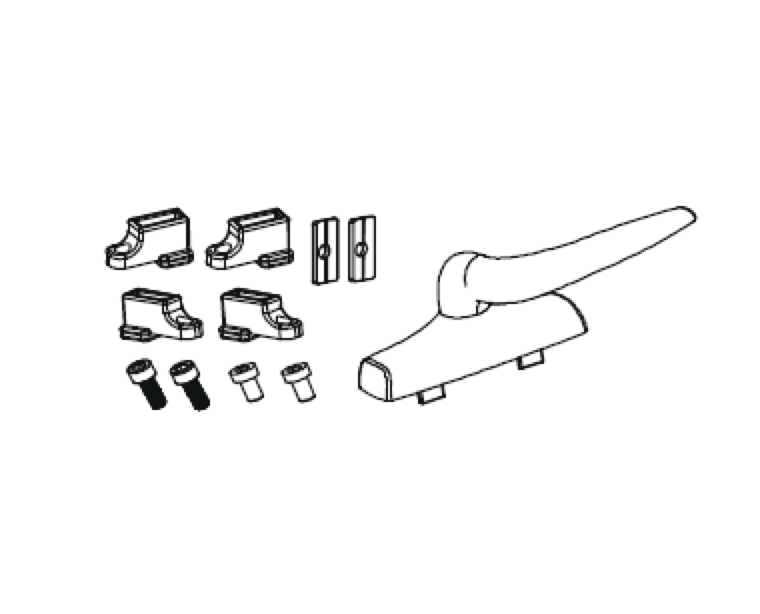 РУЧКА ДЛЯ ФАСАДНЫХ ОКОН 1040.00