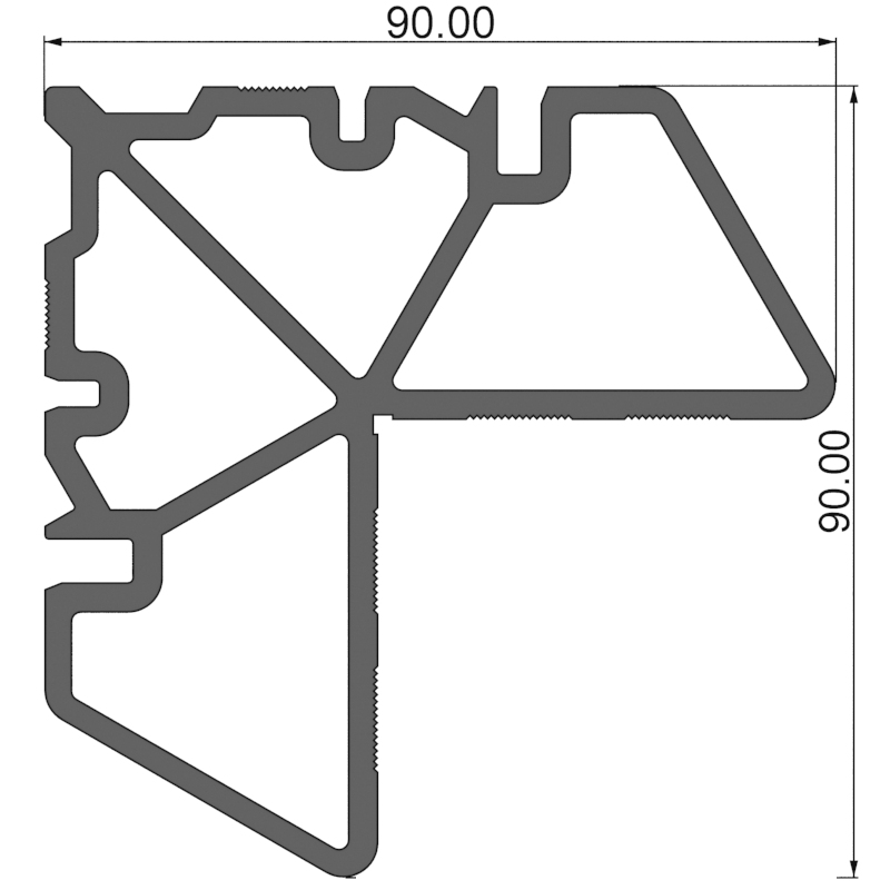 Вкладиш алюминиевый 390 D08 00