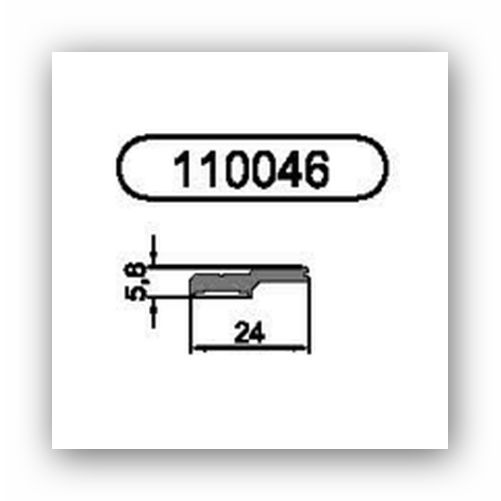 110 046 Профіль структурного тримача