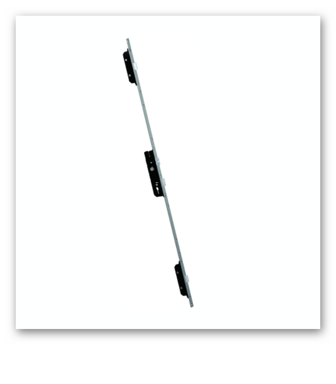 Замок дверний циліндровий з триточ. замик.MSA28/I