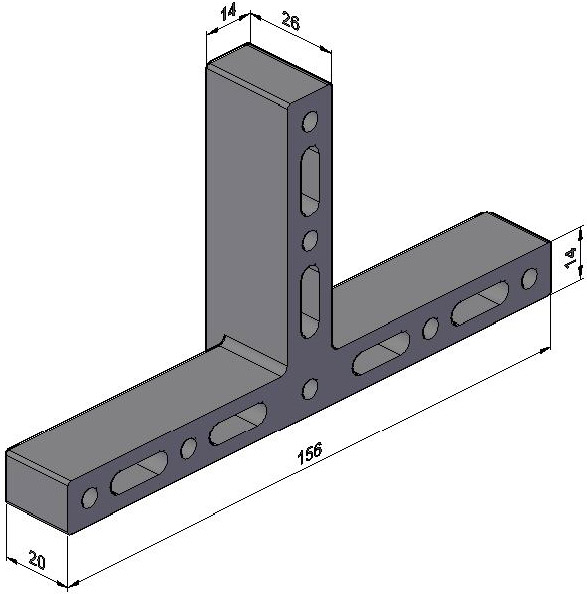 148 D52 Тримач склопакета Т 48