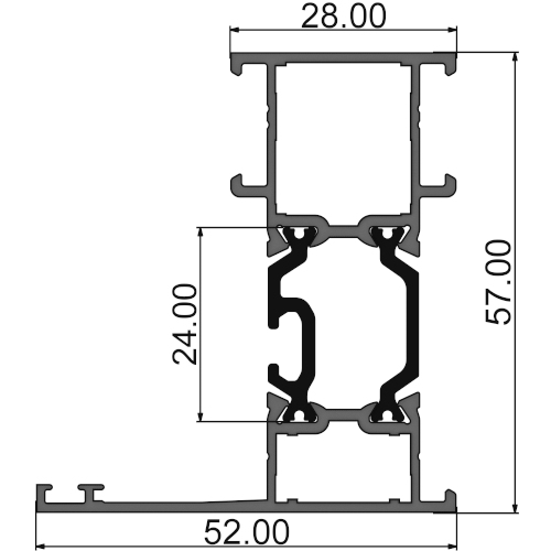 Коробка 52 мм 315 С04