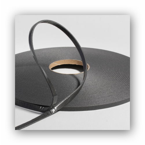 Лента самоклеющая Vitolen 110 | черная  полиетиленова одностороння 9/8/10 | E05 012 06