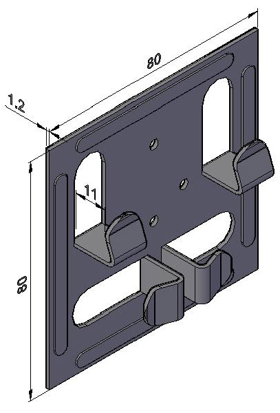 КЛЯММЕР ФАСАДНЫЙ D09 041 01