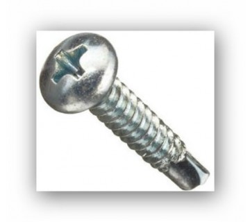 Саморіз 4.8 х 38 Din 7504 N напів. кр.бур оцинков.