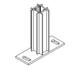Опора большая нижняя-верхняя D10 A56 | применяется в системе ТФ50К