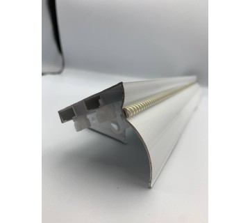 КАРНИЗ АЛЮМИНИЕВЫЙ ДВУХРЯДНЫЙ БЕЛЫЙ,  3 м  801047