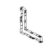 800 D02 вкладиш кутовий