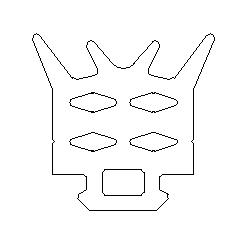 Уплотнитель для алюминиевых фасадов E02 027 03