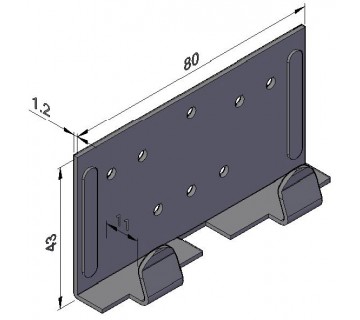 КЛЯММЕР ФАСАДНЫЙ D09 043 01