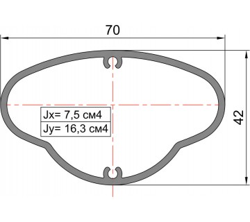 803 015 Алюмінієвий профіль