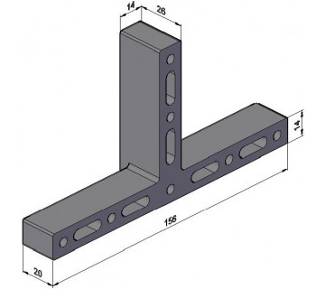 148 D52 Тримач склопакета Т 48
