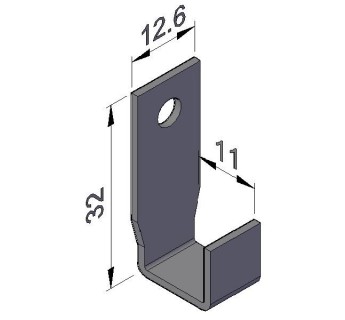 КЛЯММЕР ФАСАДНЫЙ D09 037 01