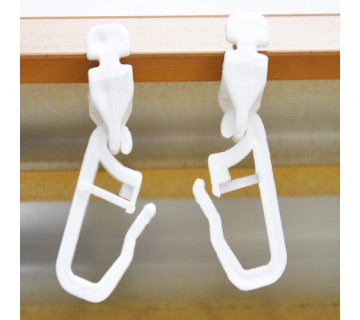 КРЮЧКИ ДЛЯ КАРНИЗА "ЗАСТЕЖКА "