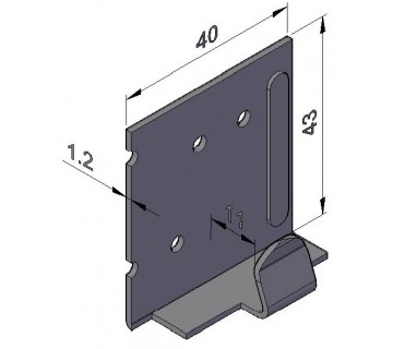 КЛЯММЕР ФАСАДНЫЙ D09 046 01
