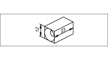 803 D08 Тримач скла боковий