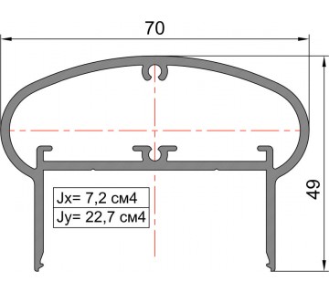 803 013 Алюмінієвий профіль