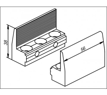 803 D06 Тримач скла боковий