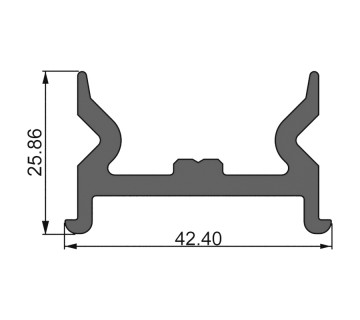 Вкладиш алюминиевый 380 D01 00