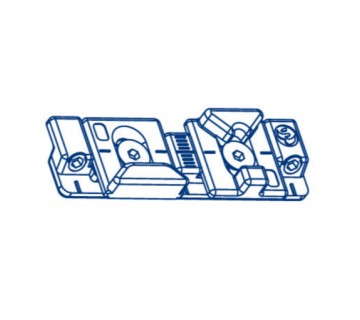 4010.60 ОТВЕТНАЯ ПЛАНКА ДЛЯ ПОВОРОТНО-НАКЛОННЫХ СТВОРОК С МИКРОВЕНТИЛЯЦИЕЙ