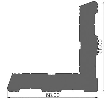 Вкладиш алюминиевый 390 D03 00