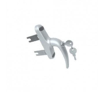 Ручка поворотно-відкидна з замком CZS516 S