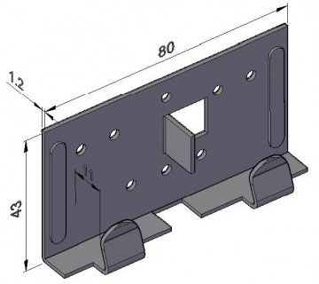 КЛЯММЕР ФАСАДНЫЙ D09 044 01