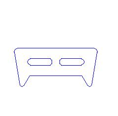 Уплотнитель для алюминиевых фасадов E04 002 03